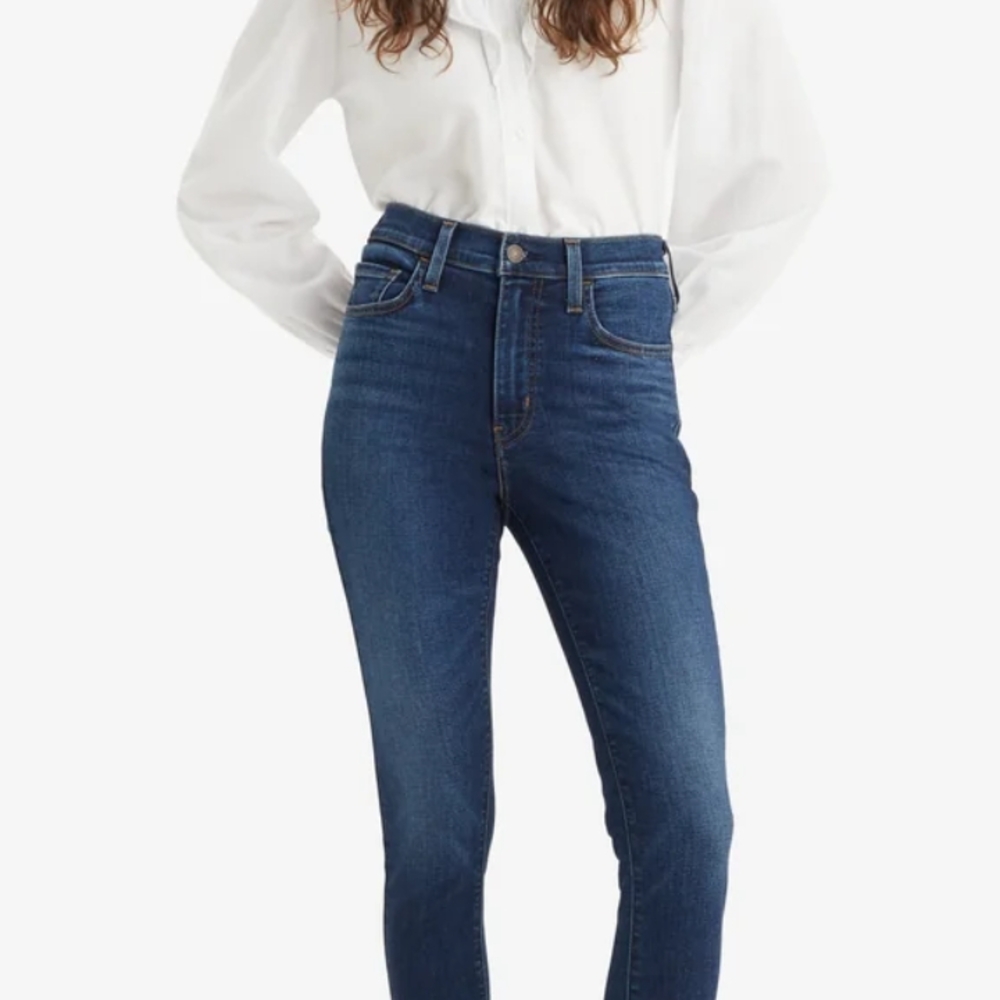 Levi's High Rise Blue Jeans Versatile Style